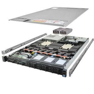 Dell PowerEdge R630 Server 2x E5-2650v4 2.20Ghz 24-Core 128GB RAM 8x Caddies - Picture 1 of 5