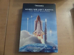 Discovery Channel When We Left Earth- The Nasa Missions (4DVD set) - Picture 1 of 2