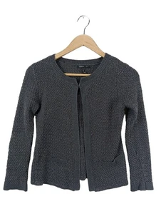 MANGO Cárdigan Mujeres Chaqueta Talla EU 36 gris oscuro look casual - Imagen 1 de 5
