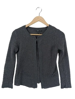 MANGO Cárdigan Mujeres Chaqueta Talla EU 36 gris oscuro look casual - Imagen 1 de 4