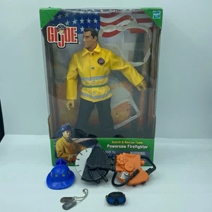 Hasbro G.I. Figurine articulée 12'' Joe Search & Rescue Team Power Saw Firefighter - Photo 1/6