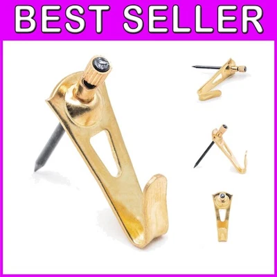 Perchas para cuadros de alta resistencia - Soporta 30 libras - Paquete de 100 Foto 1 de 4