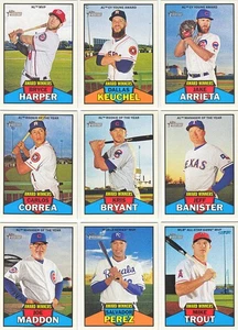 2016 Topps Heritage High Award Winners Set (AW1-AW10) - Harper, Trout ++ - Picture 1 of 1