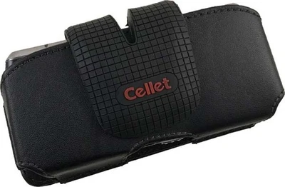 CELLET BLACK POUCH CASE WITH BELT CLIP FOR LG RUMOR LX260 PEARL 8100 8120 8130 - Image 1 of 4