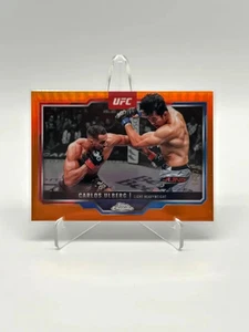 Carlos Ulberg Orange Numbered Parallel /25 Topps Chrome UFC 2025 #198 Near Mint - Bild 1 von 4