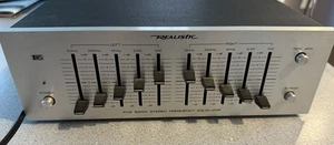 Vintage Realistic Stereo Frequency Equalizer Model 31-1988 5 Band Tested /CLEAN - Picture 1 of 6