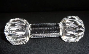 Resto de cubiertos vintage con forma de mancuerna de cristal - Imagen 1 de 3