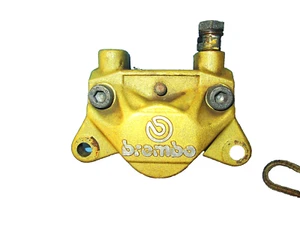 DUCATI OEM  748 916 996 998  GOLD REAR BRAKE CALIPER  EARLY MONSTER - Picture 1 of 9