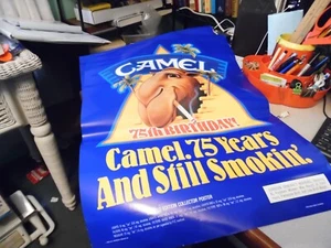 5 1988 Camel 75 Years And Still Smokin’”LIMITED EDITON COLLECTOR POSTER 18/36" - Picture 1 of 4