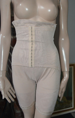 Pantaloni Controllo Vita Alta Spandex Burlesque Vintage Lunghi L • 14.17€