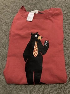 Vintage Hatley Unisex Red The Blackbeary T-Shirt Large M Great Wolf Lodge Colab - Picture 1 of 6