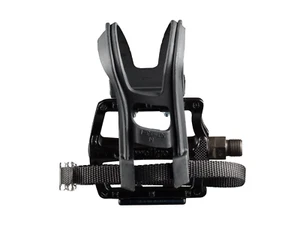 Wellgo B133 Alloy Medium Platform Pedal Set with Clip & Strap 9/16 (15MM) - Picture 1 of 1