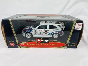 Burago 1994 FORD ESCORT RS COSWORTH Rally Nice Rare Model Racing 1:24 - Picture 1 of 12