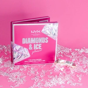 NYX Makeup Diamonds & Ice Please 12 Day Lipstick Advent Calendar Sealed Stunning - Picture 1 of 6