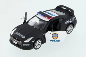 2009 Nissan GT-R Police - Kinsmart 5340DP - 1/36 Scale Diecast Car - Picture 1 of 4