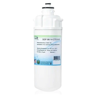 Swift Green SGF-96-14 CTO-S-B Replacement water filter for Everpure EV9691-86 - Image 1 of 4