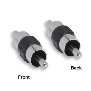 Adaptador KNTK Mono RCA macho a macho conector de audio para sistema de sonido automático de TV - Imagen 1 de 1