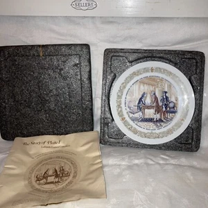 Vintage 1973 D'Arceau-Limoges Lafayette Legacy Collection Plate Premiere Ed. #1 - Picture 1 of 6