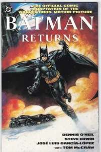 Batman Returns The Official Comic Adaptation Michael Keaton 1992 casi nuevo-Dave Dorman - Imagen 1 de 2