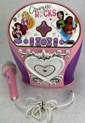 Ekids Di-554DPEXv1 Courage Rocks Disney Princess Karaoke Microphone Amp - Image 1 of 4