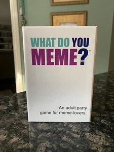 ¿Qué memes? Hilarante Juego de Cartas Adulto, Nuevo Con Caja Abierta, Nunca Usado - Imagen 1 de 5