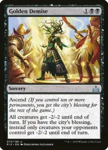 4 Golden Demise 4x x4 - NM - Rivals of Ixalan - SPARROW MAGIC mtg - Bild 1 von 1