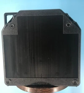 Burlington Recording 2" x 10.5" Black Plastic TapeCare Case With Handle - Picture 1 of 7