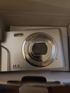 Cámara Digital, 1080P Pantalla IPS de 2,4 Pulgadas Cámara de Bolsillo, Zoom 16X Punto Compacto - Imagen 1 de 10