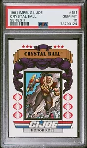 1991 Impel G.I. Joe Series #181 Crystal Ball - Honor Roll - PSA 10 GEM MINT - Picture 1 of 1