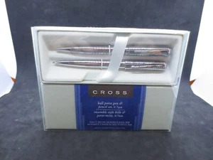 Silver Cross Pen & Pencil Gift Set AT0501-1 Tremont Brand New - Picture 1 of 2