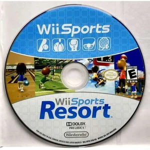 Scratch-Free - Wii Sports & Wii Sports Resort - Nintendo Wii Pristine Authentic - Picture 1 of 5