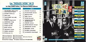 COFFRET 2 CD 24T LA DOLCE VITA DEN HARROW/P. LION/FINZY CONTINI/ZUCCHERO/GAZEBO - Bild 1 von 1