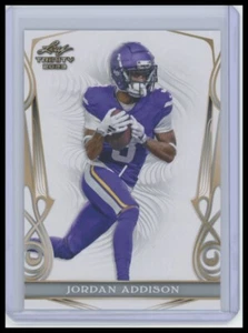 2023 Leaf Trinity #80 Jordan Addison - Picture 1 of 2