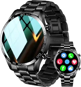 Smartwatch Herren Damen mit Telefonfunktion Sportuhr Armbanduhr Watch Uhr - Bild 1 von 9