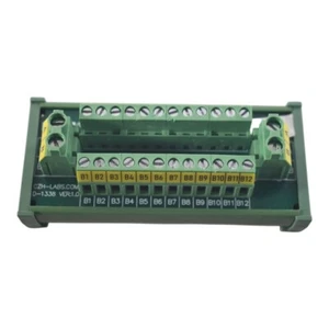 CZH-Labs D-1338 Ver. 1.0 DIN Rail Mount Screw Terminal Block Breakout Module Boa - Picture 1 of 4