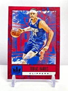 2018-19 Panini Court Kings Sapphire #'d /25 Tobias Harris Los Angeles Clippers - Picture 1 of 2