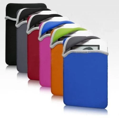 Kindle Fire Nook Kobo Samsung E-reader Tablet Reversible Sleeve Pouch Case Cover - Image 1 of 4