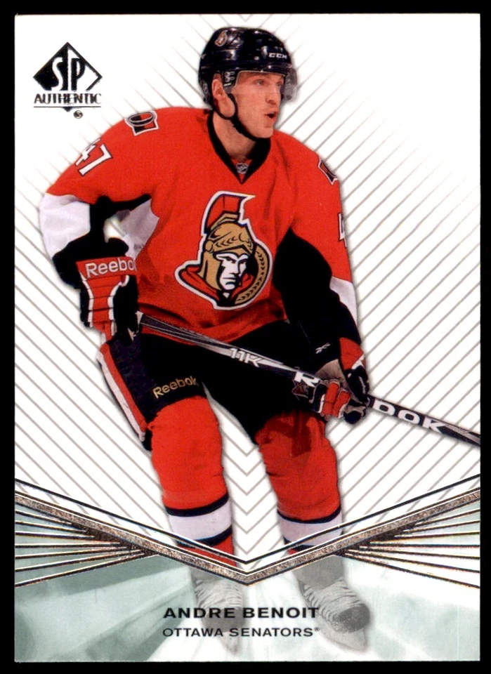 2011-12 SP Authentic Rookie Extended Andre Benoit #R69 - Image 1 of 2
