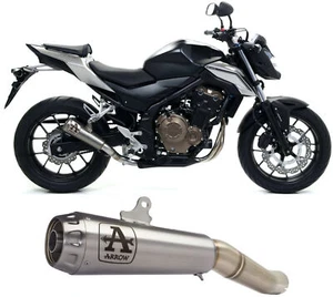arrow pot echappement rc pro-race nichrom honda cb 500 f 2016 16 2017 17 2018 18 - Photo 1/1