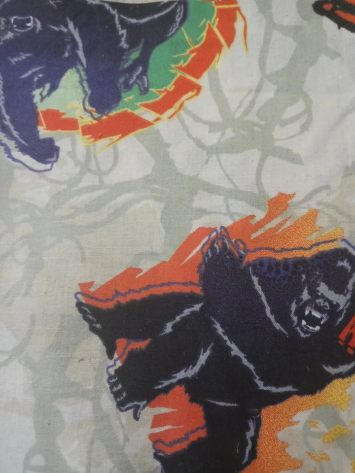 Cotton Quilt Block Squares LOT 8 inch gorilla print 30 count - Image 1 of 1