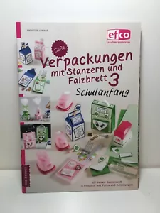 Verpackungen zum Thema Schulanfang mit Stanzern und Falzbrett - Bild 1 von 1