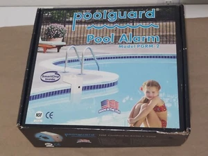 Poolguard PGRM-2 Pool Alarm Pre Owned Untested AS IS Parts Only Complete In Box - Picture 1 of 19