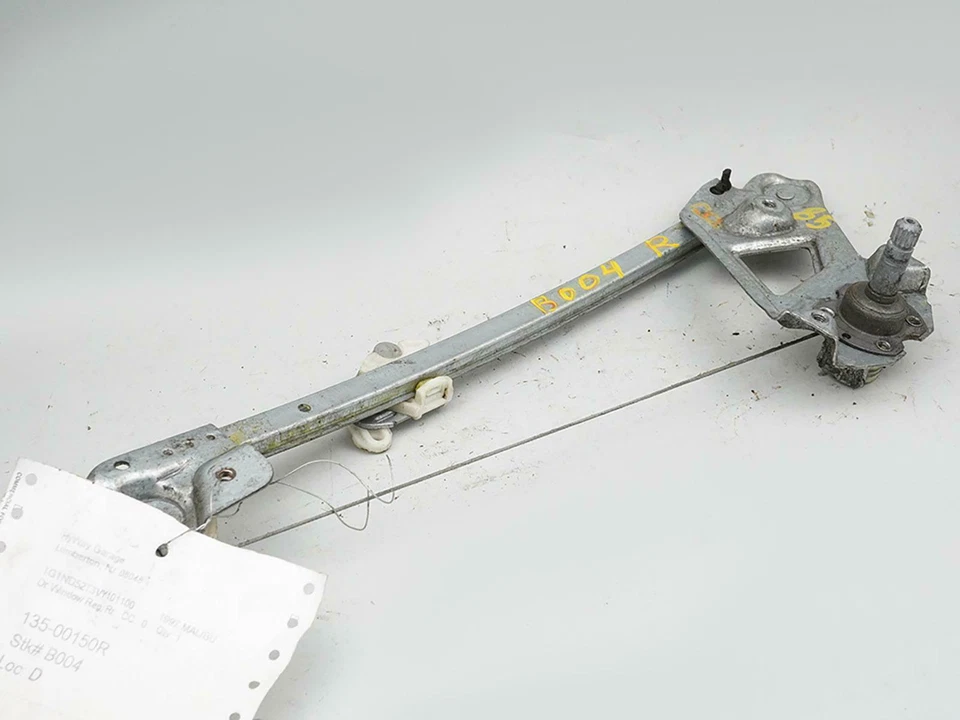 1997 - 1999 Chevrolet Malibu Manual Window Regulator Right Passenger Door Rh Foto 1 de 4