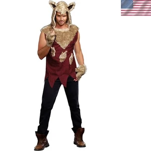 Men's Big Bad Wolf Costume - Picture 1 of 3