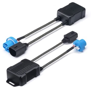 2X 9007 LED Headlight Canbus Anti Flicker Error Free Resistor Canceller Decoder - Picture 1 of 7