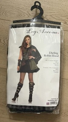 Sexy Disfraz de Halloween para Adulto Darling Robin Hood Cazador Medieval M Foto 1 de 2