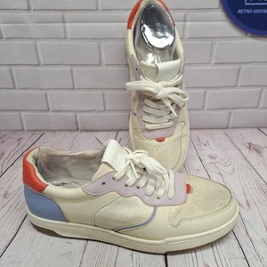 Madewell Sneakers Corte in Pelle Colorblock e Camoscio Donna 10m, Uomo 8,5m - Foto 1 di 10