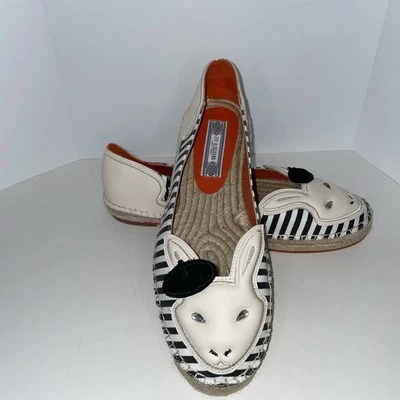 Ivy Kirzhner NY Rabbit Espadrilles 9.5  - Image 1 of 4
