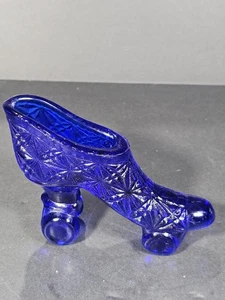 Fenton Cobalt Blue Roller Skate Tabletop Decor - Picture 1 of 7