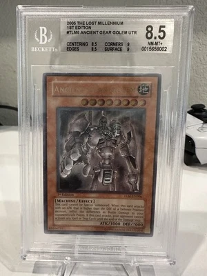 1st Ed Ultimate Ancient Gear Golem BGS 8.5 ultimate ulti  - Image 1 of 2